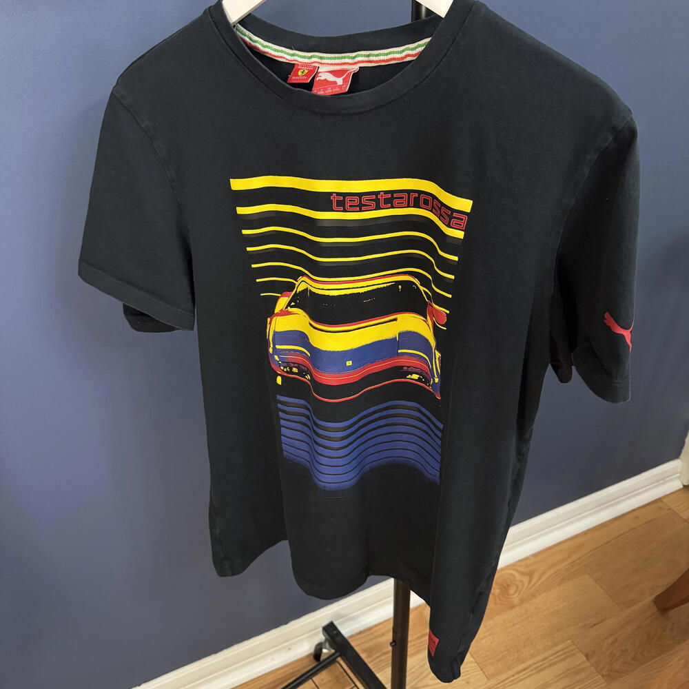 Ferrari x Puma, Testarossa 30th Anniversary T-Shirt, Mens Large